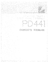 Luxman PD-441-Owners-Manual 